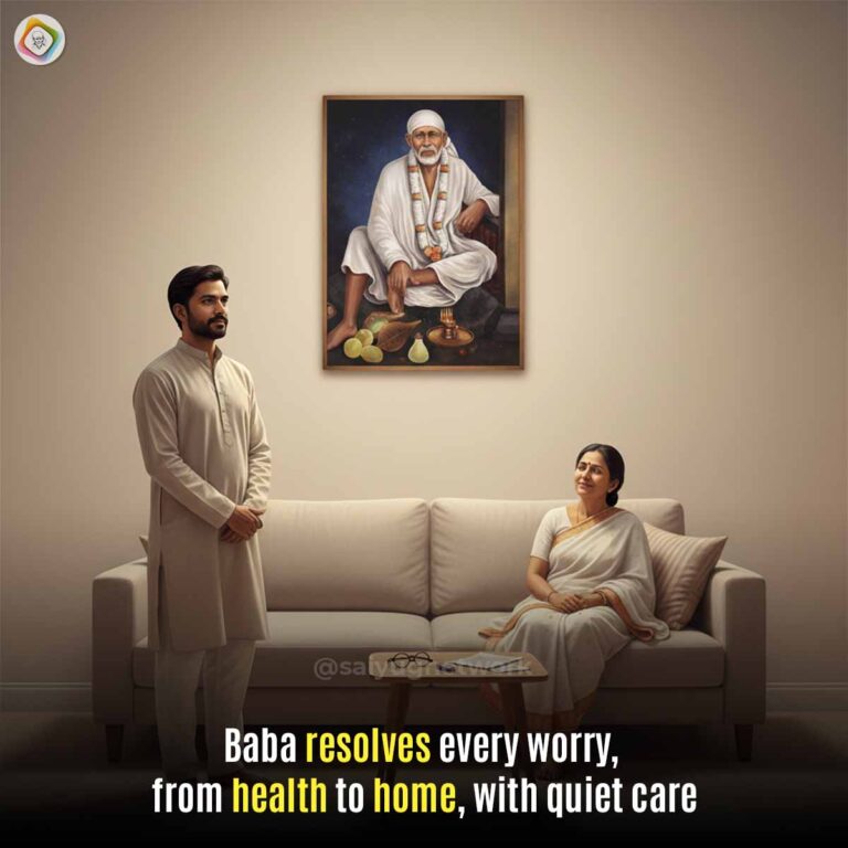 Faith In Sai Baba During Daily Problems