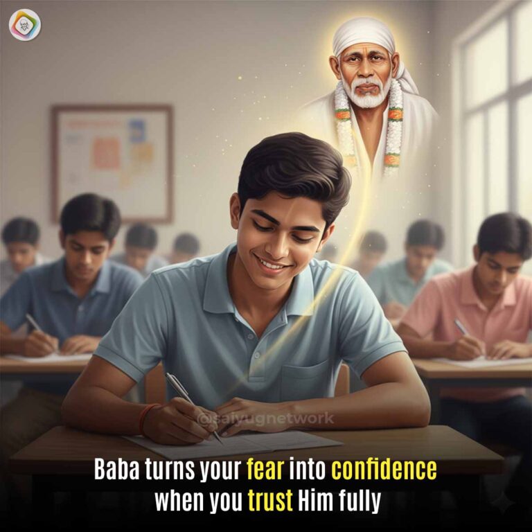 Sai Baba Blessings In AP Exam Success