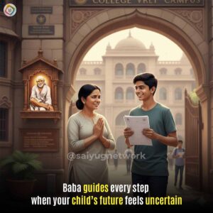 Sai Baba Blessings In College Admission in Mumbai