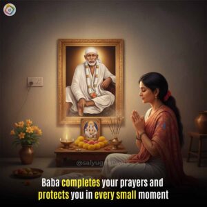 Sai Baba Blessings In Sai Vrat Completion