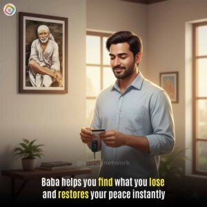 Sai Baba Help In Finding Lost Items