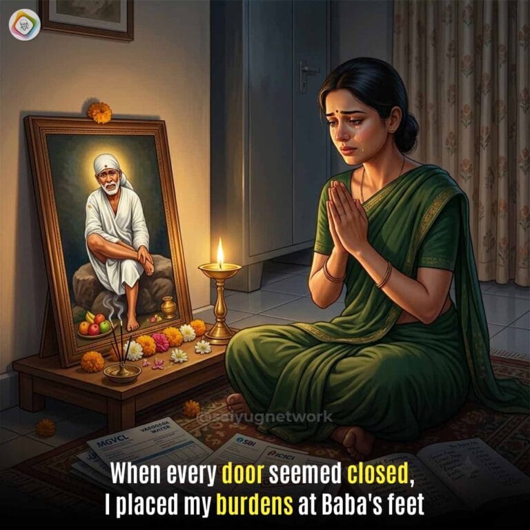 Faith In Sai Baba During Financial Crisis