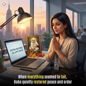 Faith In Sai Baba During Technical Problems