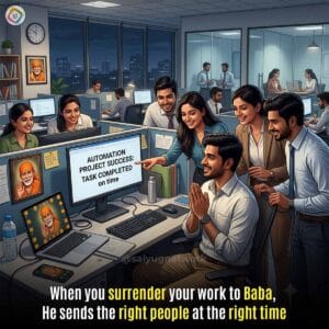 Sai Baba Help At Workplace