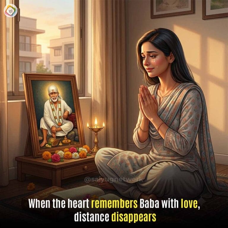 Sai Baba's Presence Through His Image