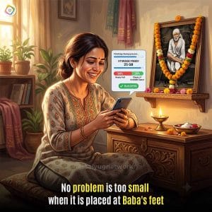 Sai Baba Helped Solve My Phone Storage Problem