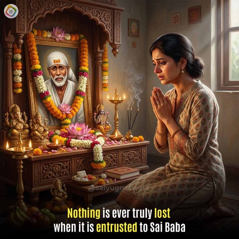 Sai Baba Answers Sincere Prayers