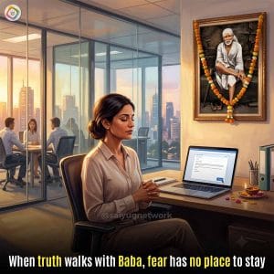 Sai Baba Blessings At Workplace