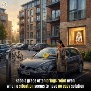 Sai Baba Helps With Parking Ticket