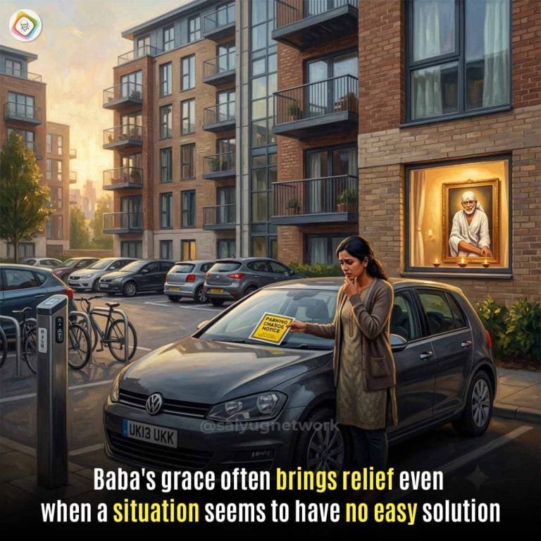 Sai Baba Helps With Parking Ticket