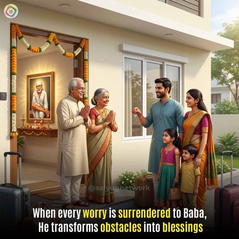 Sai Baba Removes Obstacles