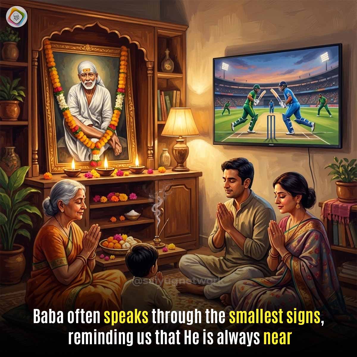 Sai Baba's Loving Presence In Everyday Life
