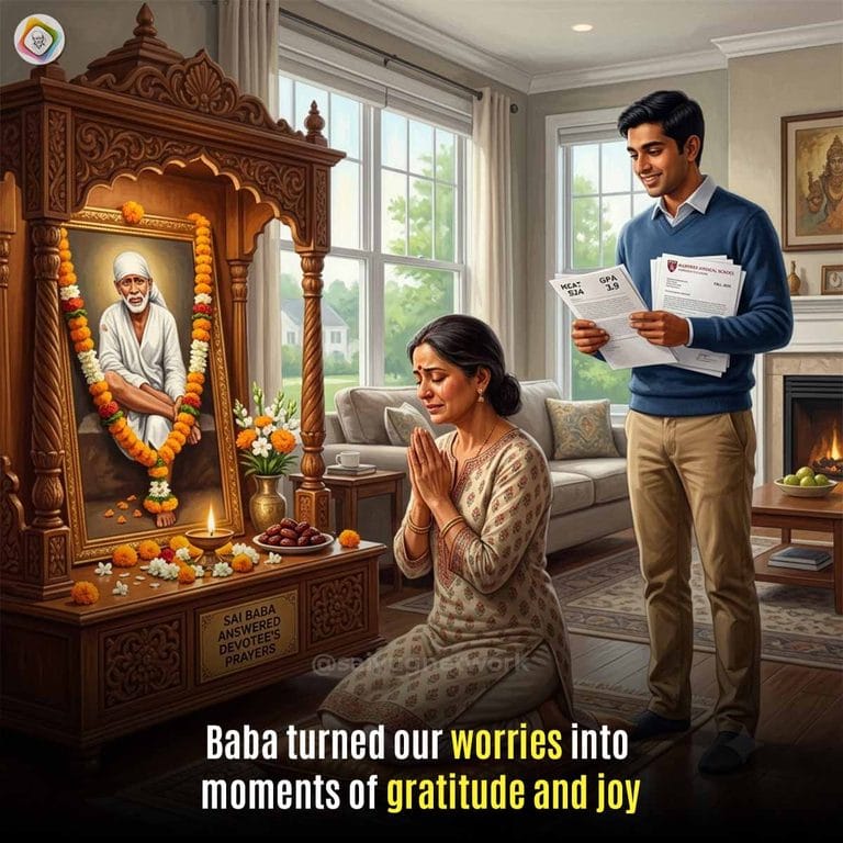 Sai Baba Answered Devotee's Prayers
