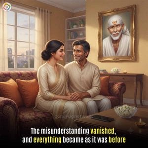 Sai Baba Helped Resolve a Family Misunderstanding