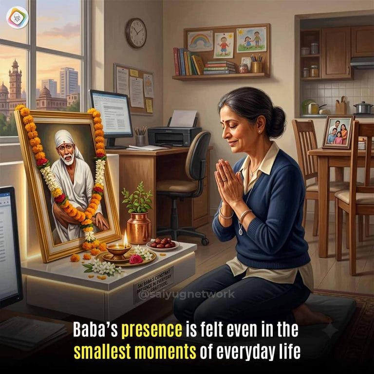Sai Baba's Constant Presence in Everyday Life
