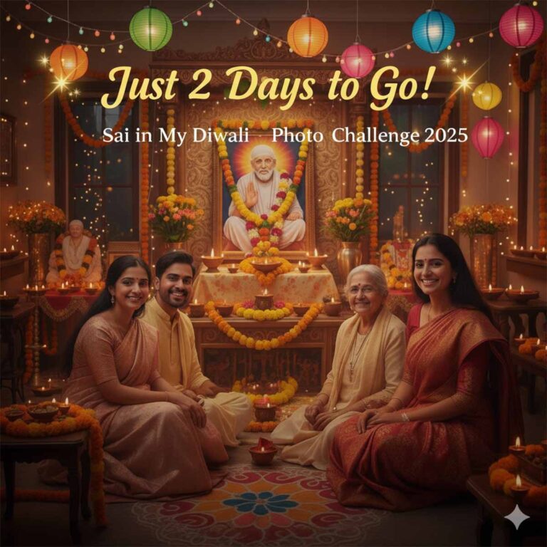 Sai in My Diwali – Photo Challenge 2025